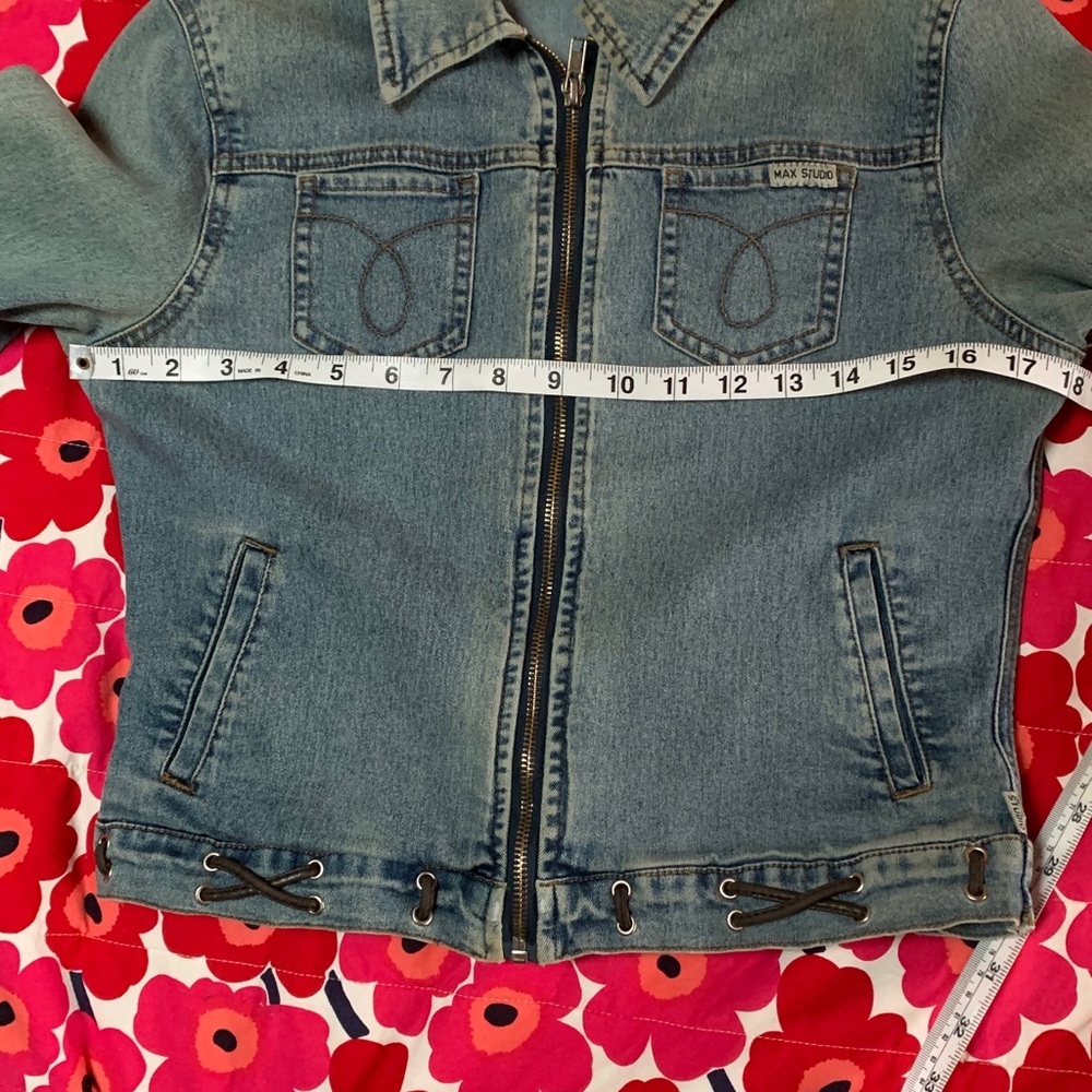 Max Studio Jean Jacket - Picture 3 of 5